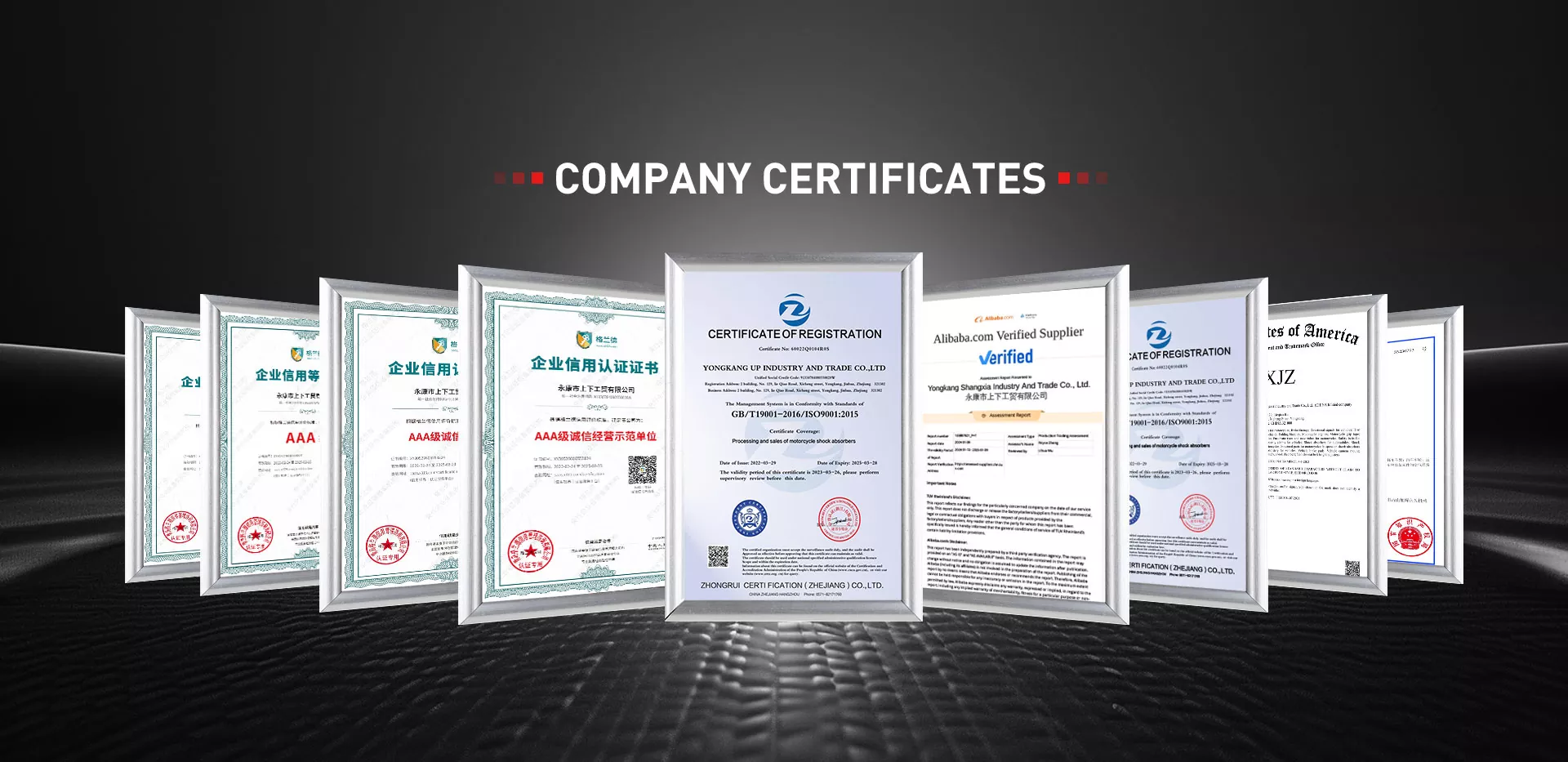 Il nostro certificato