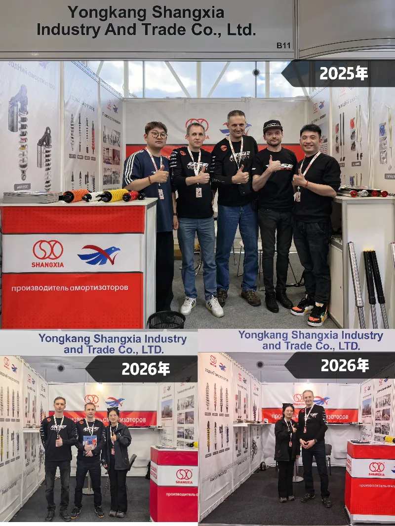 SXJZ connesso con i clienti alla Moto Spring Exhibition 2026 in Russia