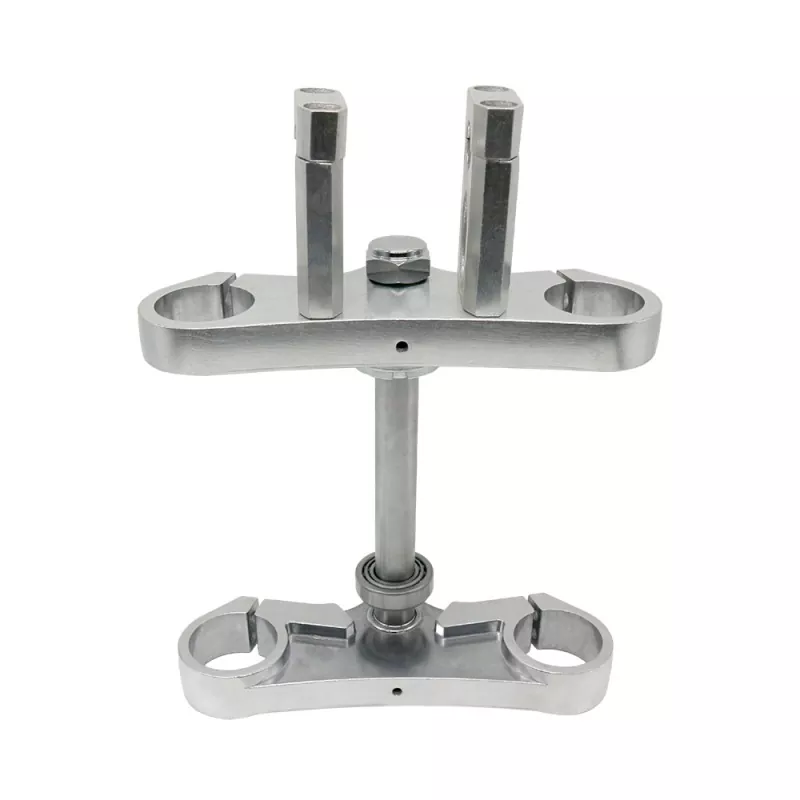 Morsetto triplo pressofuso per bici da cross