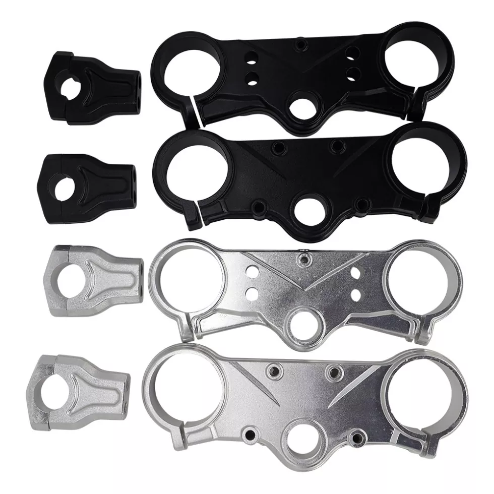 Morsetto triplo forgiato per moto