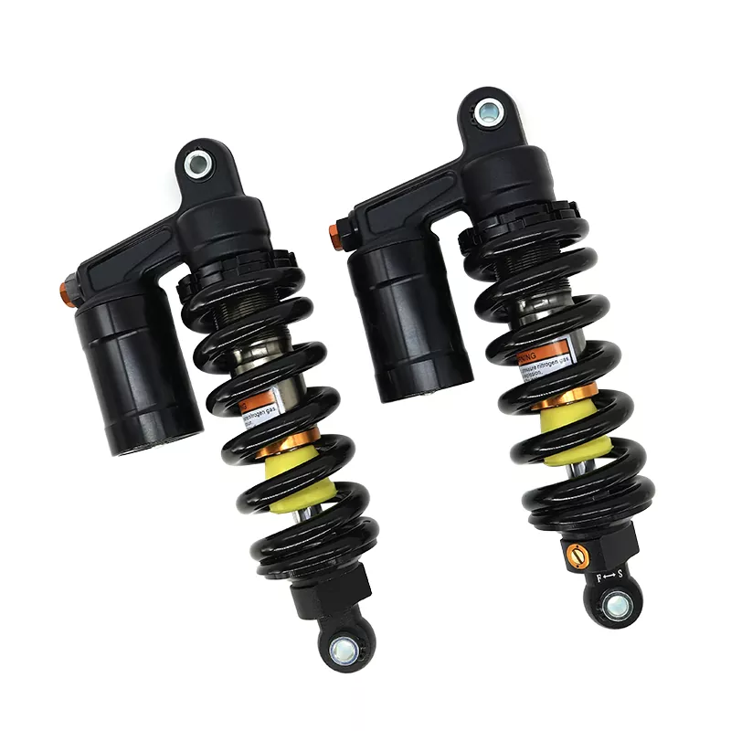 Ammortizzatore posteriore doppio regolabile per Pit Bike